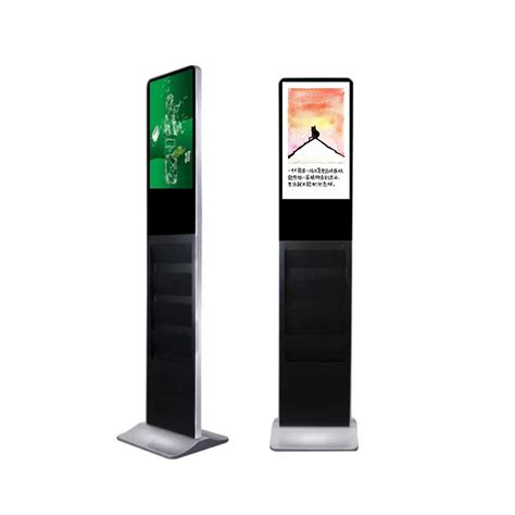 Inch Floor Standing Vertical Tv Touch Screen Kiosk Indoor