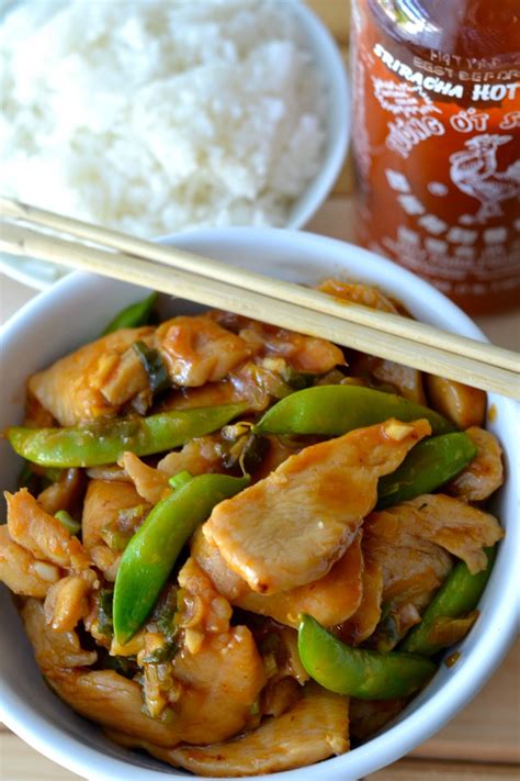 Spicy Asian Chicken Stir Fry Good In The Simple