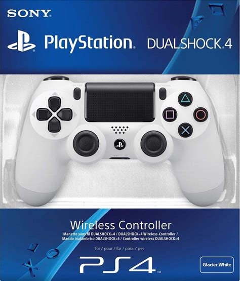 Sony PS4 Dualshock 4 Wireless Controller -- Glacier White (World ...