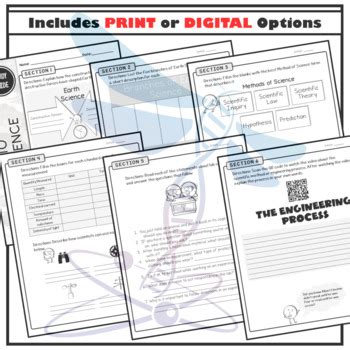 Intro To Earth Science Study Guide By Nitty Gritty Science Tpt