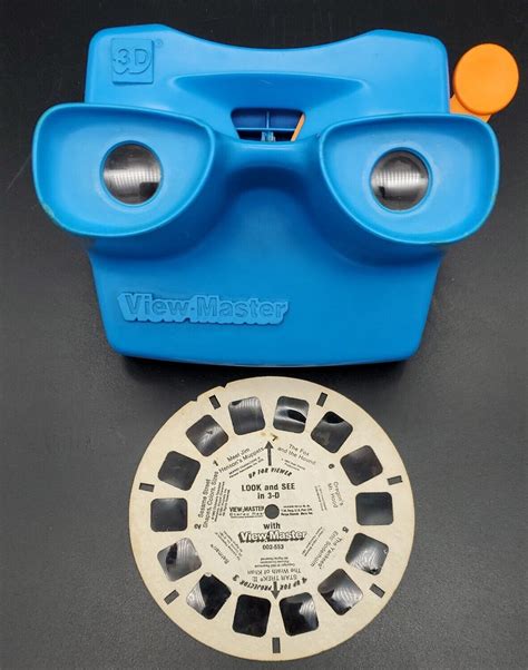 Viewmaster D Slide Viewer Vintage Toy Red Classic Ebay