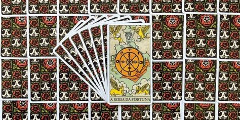 Tarot Rider Waite A Roda Da Fortuna Carta 10 Descubra O