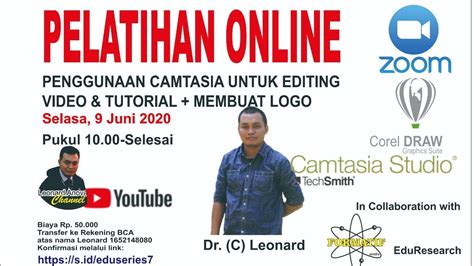 Pelatihan Camtasia Membuat Video Tutorial Youtube