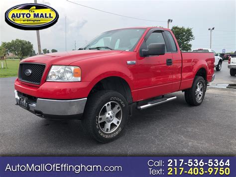 Used 2005 Ford F 150 Reg Cab 126 Xlt 4wd For Sale In Effingham Il 62401 The Automall Of Effingham