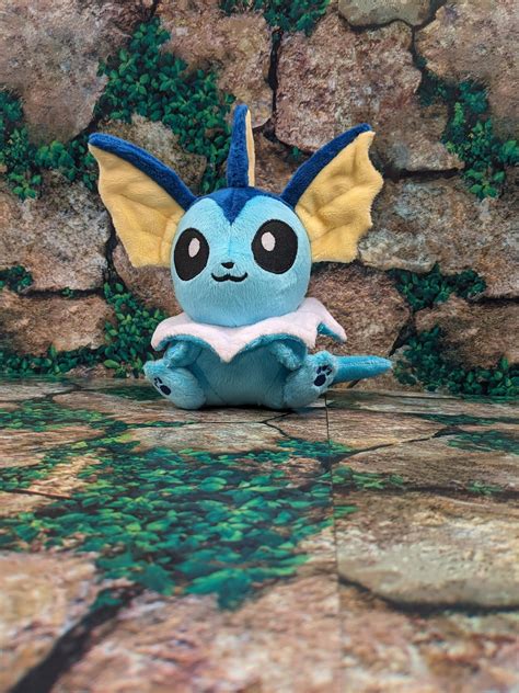 Vaporeon Pokemon Plush - Etsy