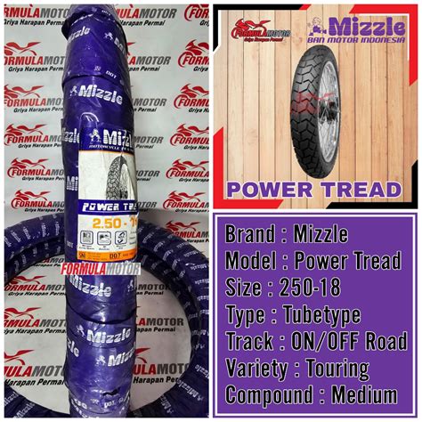 Jual Ban Mizzle Power Tread Tubetype Ban Depan Rxs Cb