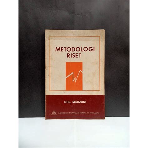 Jual Buku Metodologi Riset Drs Marzuki Shopee Indonesia