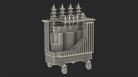 Electrical Transformer Basic Construction 3D - TurboSquid 2155809