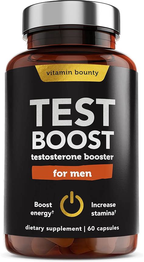 Buy Test Boost Max Testosterone Booster For Men Male Vitamin