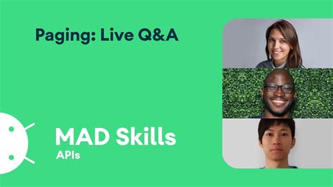 Paging Live Qanda Mad Skills Youtube