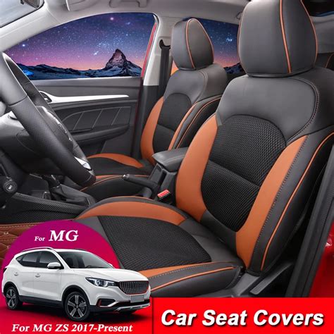 Car Seat Covers Set Leather For Mg Zs 2017 Present Car Covers Styling