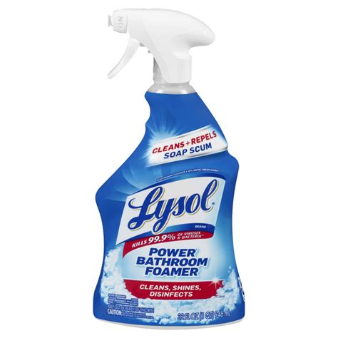 Save On Lysol Power Bathroom Cleaner Trigger Spray Order Online