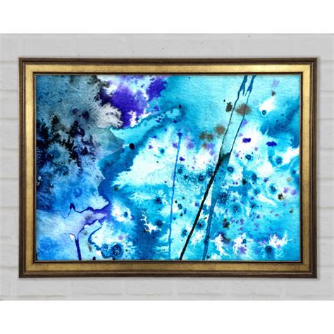 Perspections Gerahmtes Leinwandbild Flower Ocean Wayfair De