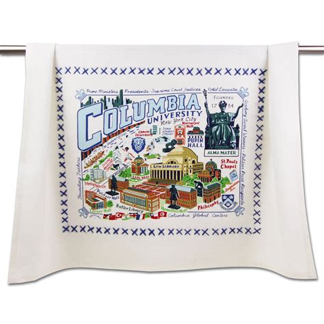 Columbia University Dish Towel | Collegiate Collection by catstudio
