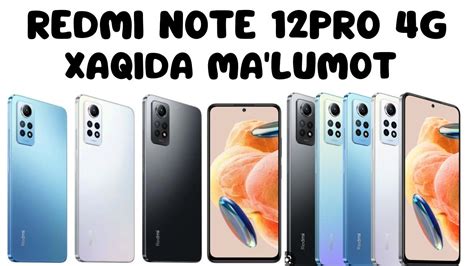 Redmi Note Pro G Xaqida Ma Lumot Youtube