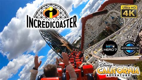 Incredicoaster Roller Coaster On Ride Ultra Hd K Pov Dca