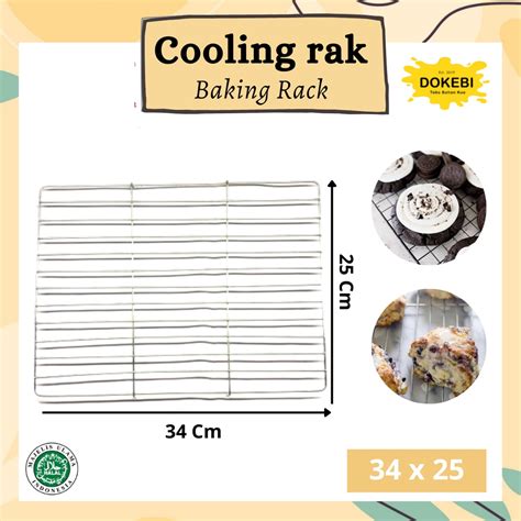 Jual Cooling Rack X Cm Rak Pendingin Kue Rak Pendingin Aluminium