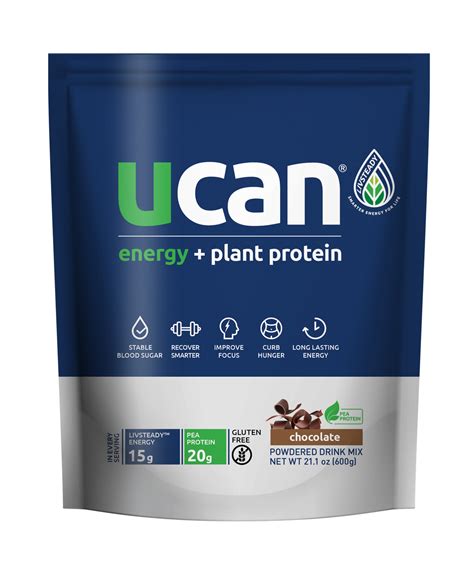 UCAN Chocolate Energy + Protein Powder - U011905 - Grovara