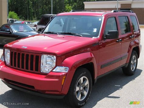 Inferno Red Crystal Pearl Jeep Liberty Sport Photo