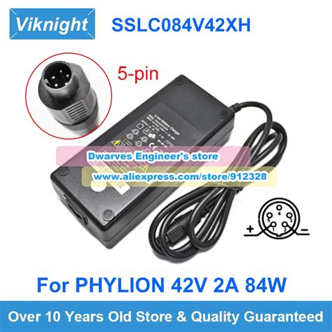 Genuine 42V 2A 84W AC Adapter SSLC084V42XH PHYLION SSXH1901 Battery