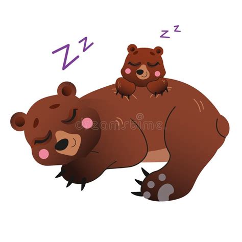 Sleeping Bear Clip Art