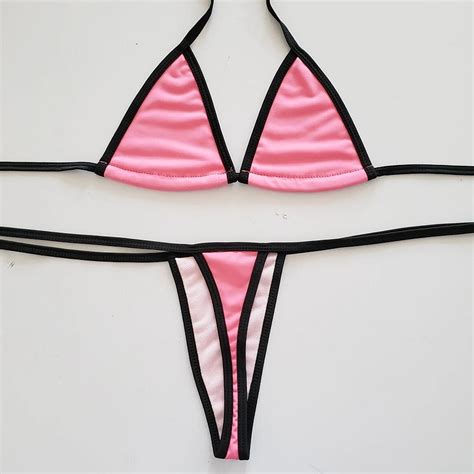 Liu Ming Cheap Hot Sells Sexy Micro Mini Bikini Set Women Transparent