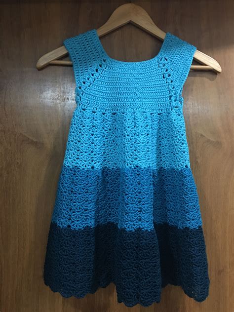 CrochÊ Moldes Mara Vestido 1E4 Crochet baby clothes Kids crochet