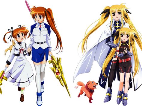 Mahou Shoujo Lyrical Nanoha Magical Girl Lyrical Nanoha Wallpaper By