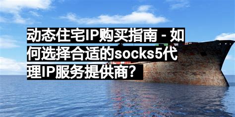 动态住宅ip购买指南 如何选择合适的socks5代理ip服务提供商？ 易路代理911s5完美替代品 Socks5动态住宅代理服务及数据