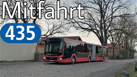 Mitfahrt Man Lion S City C Linie Storkow Bahnhof