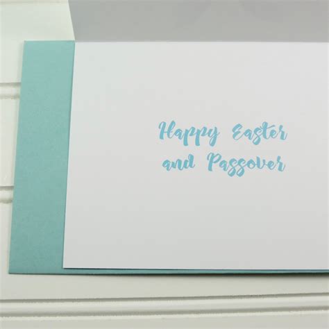 Interfaith Card Passover Easter Card Easter Passover Card Etsy