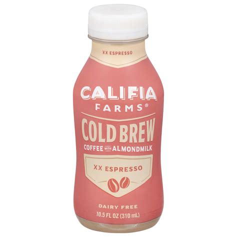 Califia Farms Iced Coffee With Almond Milk Double Espresso 105 Oz Shipt