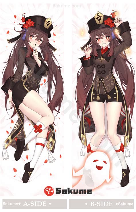 Buy Sakume Genshin Hu Tao Dakimakura Waifu Genshin Impact Body Pillow