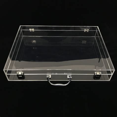 Factory Wholesale Custom Clear Acrylic Briefcase With Handle China