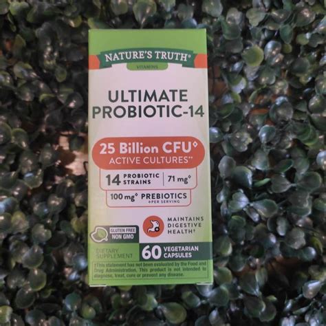 Nature S Truth Vitamins Ultimate Probiotic 14 25 Billion CFU 60 S Exp