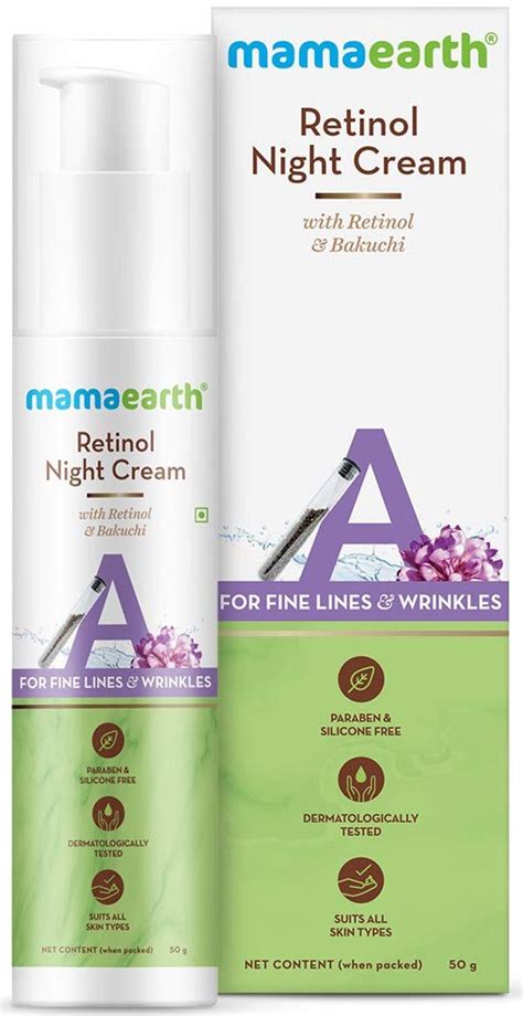 Mamaearth Retinol Night Cream ingredients (Explained)