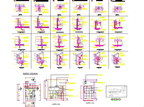 Instalación Hidráulica En Autocad Descargar Cad 125 Mb Bibliocad