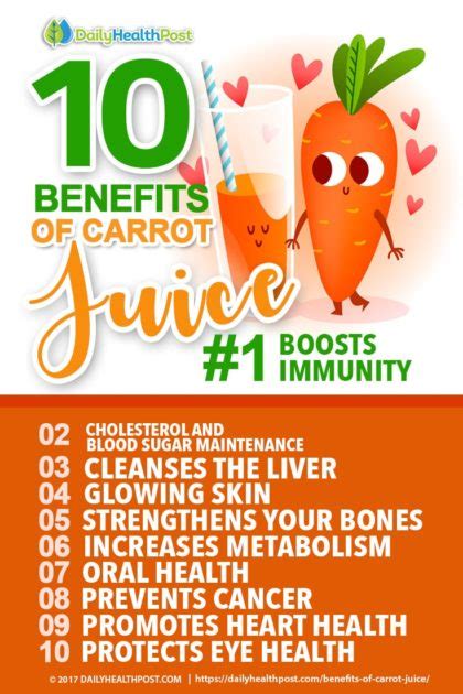 10 Benefits of Carrot Juice: Why You Should Drink it Daily