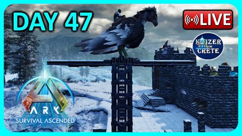 Let S Build An Elevator ARK Ascended Day 46 With GeForceNow ARK