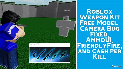 Roblox Studio Weapon Kit Free Modelcamera Bug Fixed Ammoui