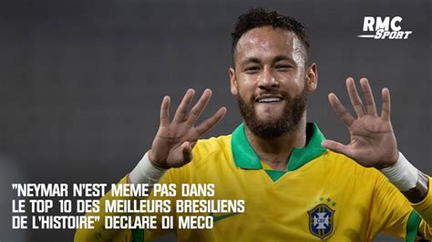 Neymar N Est M Me Pas Dans Le Top Des Meilleurs Br Siliens De L