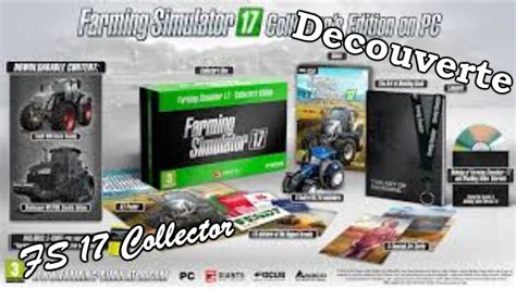 Unboxing Collector S Edition Farming Simulator 17 YouTube