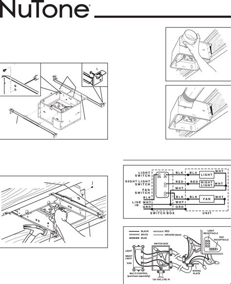 Nutone Ceiling Fan Wiring Diagram Shelly Lighting