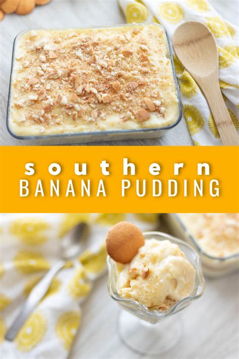 Homemade Southern Banana Pudding Old Fashioned Recipe