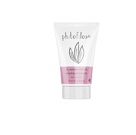 PHITOFILOS Scrub Viso RIVITALIZZANTE Con Ibisco BioVerbena