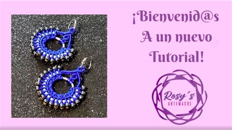 Diy Aretes En Macram F Ciles Y Bellos Youtube