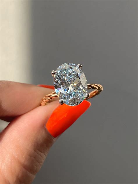 How to Shop for a Blue Diamond Ring | Frank Darling