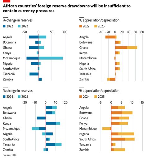 Africa Chart Of The Week Low Reserves Weigh On Currencies