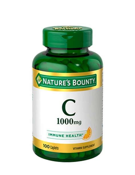 Vitamina C 1000 100 Tabletas Nature S Bounty Halnatur