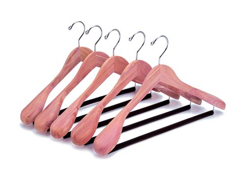 Buy Amber Home Pack American Red Cedar Wood Coat Suit Hangers With